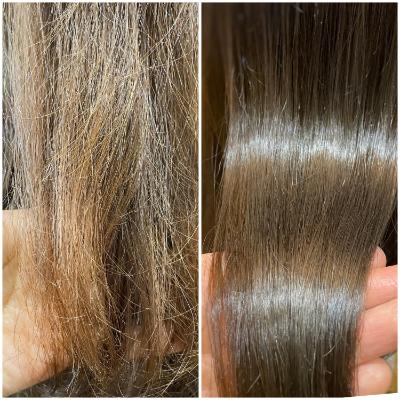 髮質前後對比照