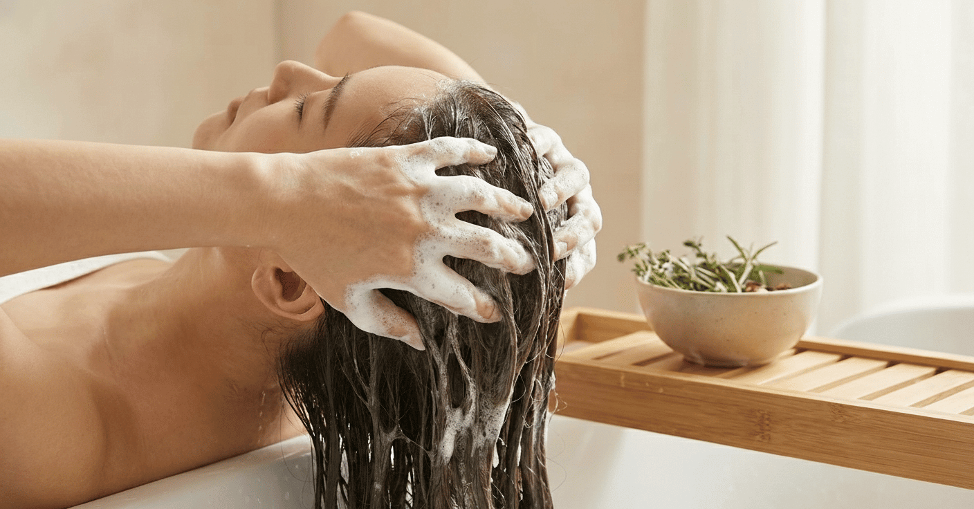 溫和清潔有助於維持秋冬頭皮穩定